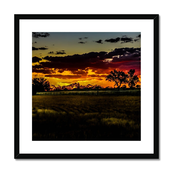 Gravesend Sunset  Framed & Mounted Print