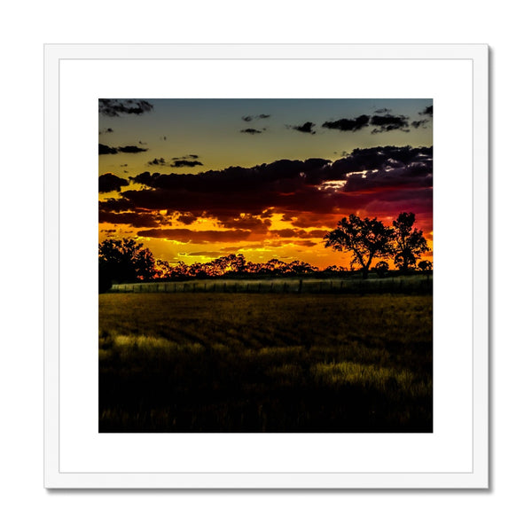 Gravesend Sunset  Framed & Mounted Print