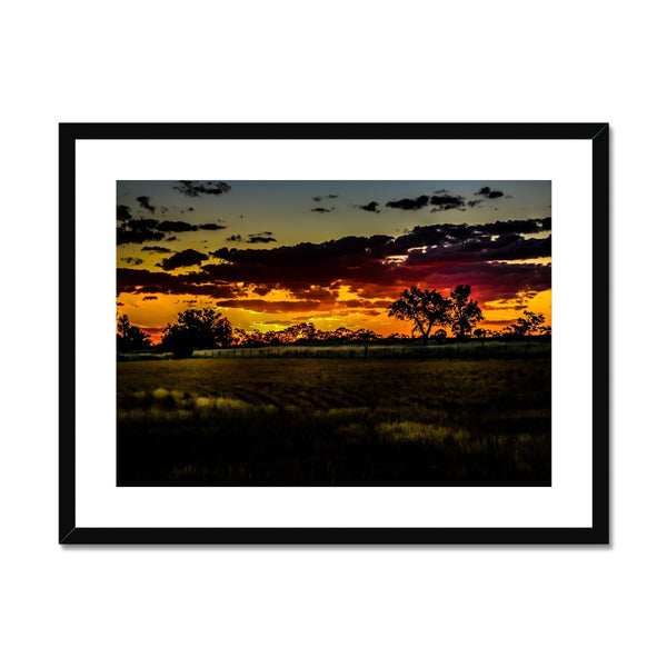 Gravesend Sunset  Framed & Mounted Print