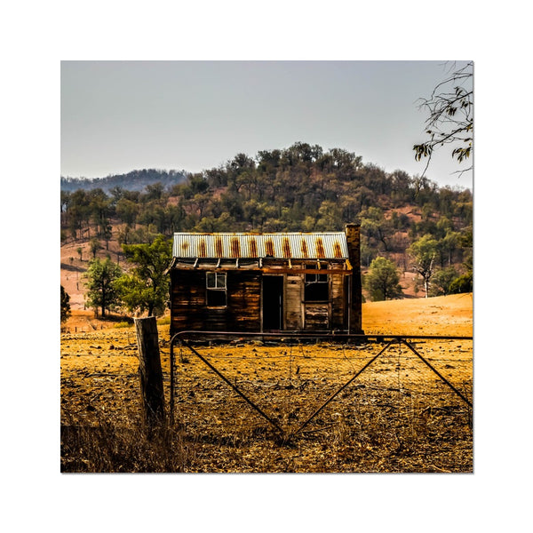 Old Hut Fine Art Print