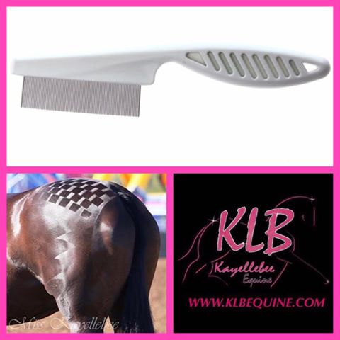 Quartermark comb with handle