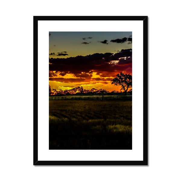 Gravesend Sunset  Framed & Mounted Print