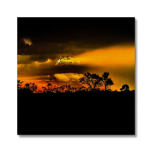 Sunset after the storm Canvas