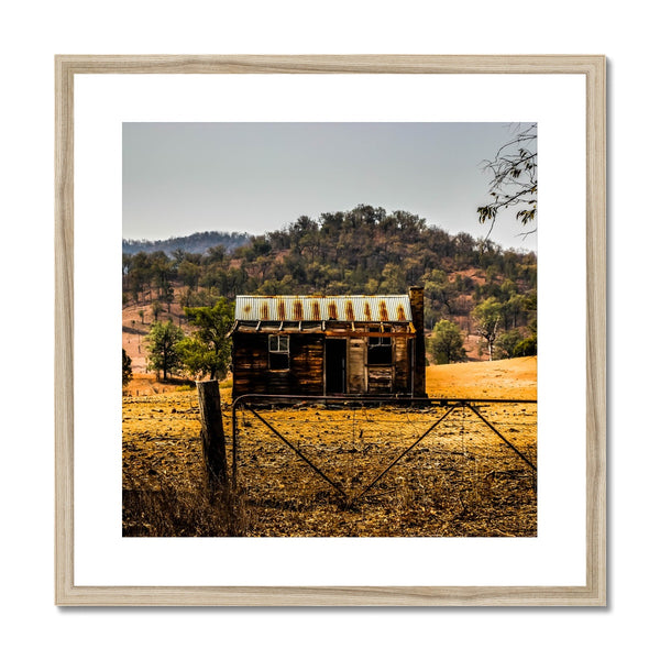 Old Hut Framed & Mounted Print