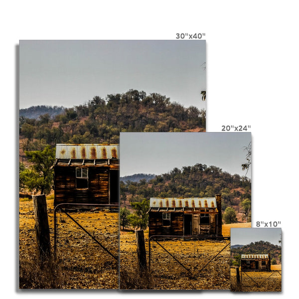 Old Hut Canvas