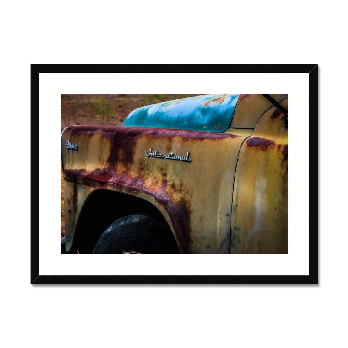 Old Inter Framed & Mounted Print