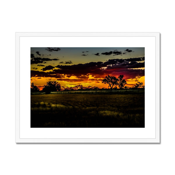 Gravesend Sunset  Framed & Mounted Print