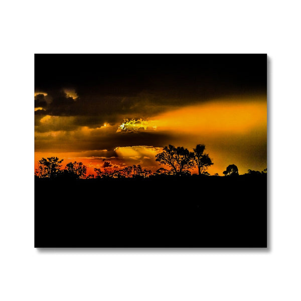 Sunset after the storm Canvas