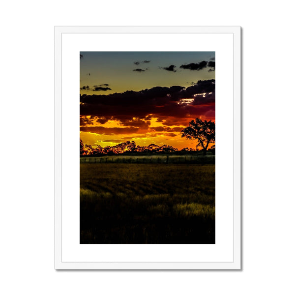 Gravesend Sunset  Framed & Mounted Print