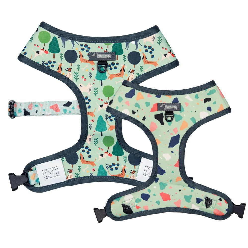 Moo + Twig Reversible Harness - Wild Walkies