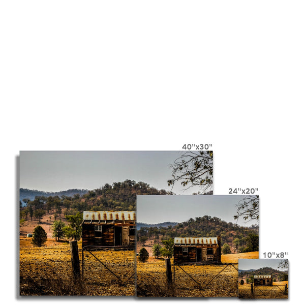 Old Hut Canvas
