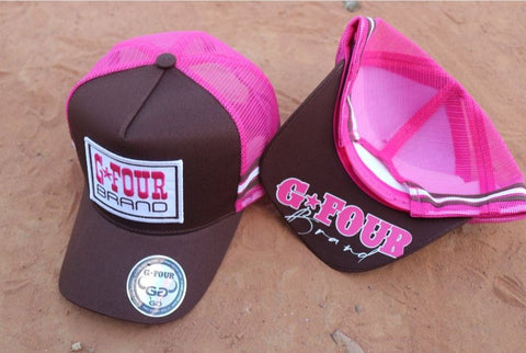 GFour branded Trucker Cap - White Patch